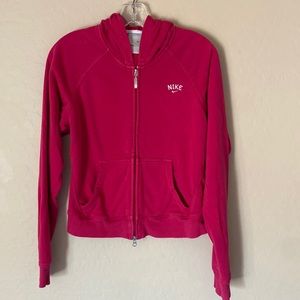 Nike, medium, hot pink hoodie